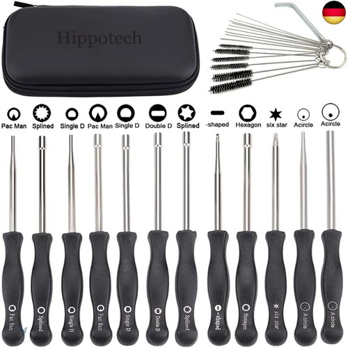 Hippotech 12 Stück Vergaser Einstellwerkzeug mit Kreisschraubendreher für 2 Z - Bild 2 von 5