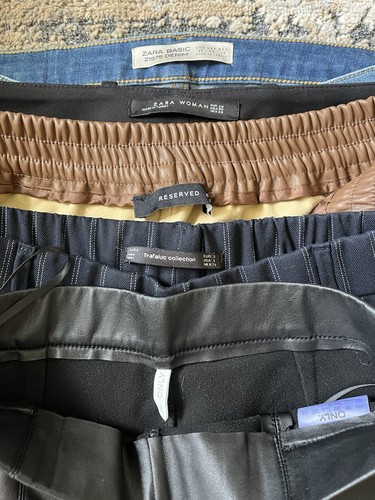 Bekleidungspaket Only Zara Reserved Hosen Business Leder 36 38 S M Damen Anzug - Bild 2 von 4