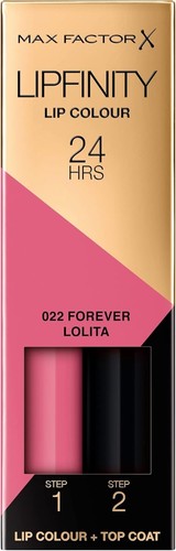 Lipfinity Long-Lasting Lipstick 22 Forever Lolita - Matte, Paraben-Free Elegance - Picture 4 of 12