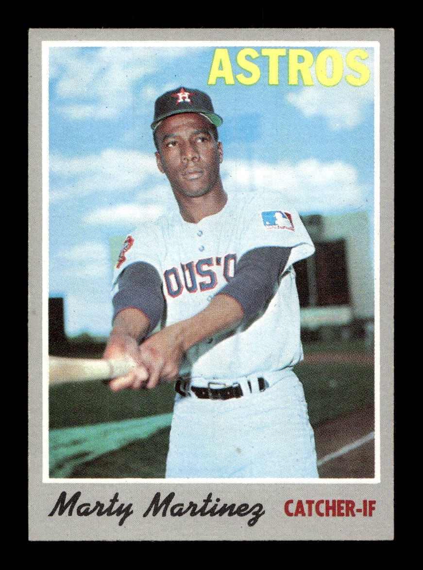 1970 Topps #126 Marty Martinez Astros EX-MT+ *7w