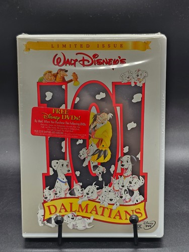 101 Dalmatians (DVD, 1961) Limited Issue Disney Rare OOP HTF New Sealed - Foto 2 di 8