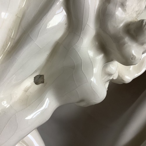 Figura Dama Desnuda Desnuda Porcelana 1905 Firmada Europa Bull Girl Hungría - Imagen 9 de 12