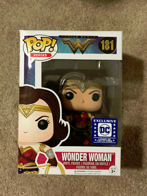 Funko POP DC Comics LEGION OF COLLECTOR'S WONDER WOMAN #181 w ...