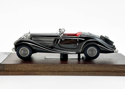 EY Liberty 1:64 Black 500K Vintage Convertible Sport Model Diecast Collect Car - Picture 2 of 9