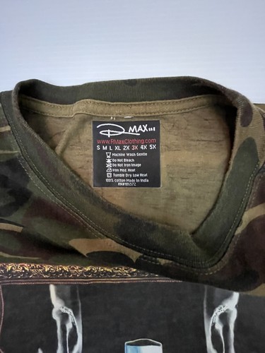 Camiseta R Max Ropa Ciroc Melocotón Vodka Para Hombre Camuflaje 3XL Camuflaje XXXL - Imagen 4 de 8