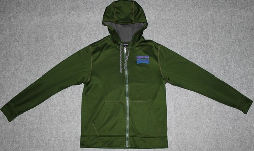 PATAGONIA MEN'S FITZ ROY FROSTBITE HOODIE 39519 Full Zip Green sz M Hoody Jacket