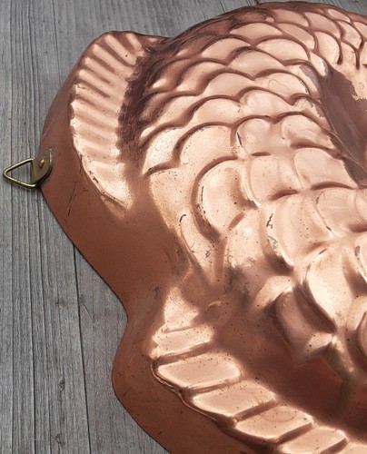 Revere Ware Copper Mold Fish Vintage Kitchen Decoration Korea 8.5" x 1.5" x 9" - Picture 7 of 12