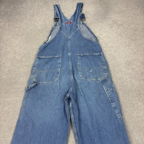 Dickies Latzhose Erwachsene 36x32 blau Latzhose Denim Arbeitskleidung Zimmermann Herren - Bild 9 von 11