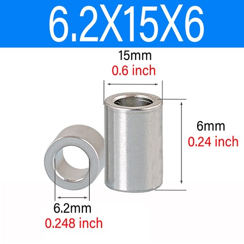 Espaciador de aluminio OD - Cuello separador soporte espaciadores manga M6 x 10 mm - 20 mm - Imagen 45 de 87