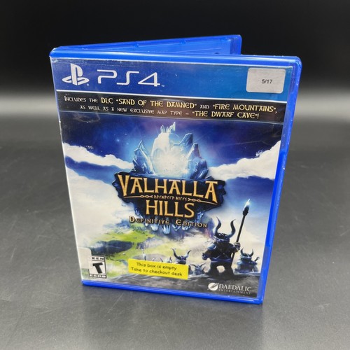 Valhalla Hills (Sony PlayStation PS4, 2017) Cleaned, Tested