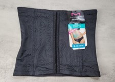 Maidenform Women Black L 7 Flexees Cool Comfort Ultra Firm Waist Trainer NWT NEW