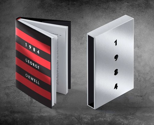 NEW George Orwell 1984 Signed Limited Artist Edition Suntup Nineteen eighty four - Imagen 6 de 12