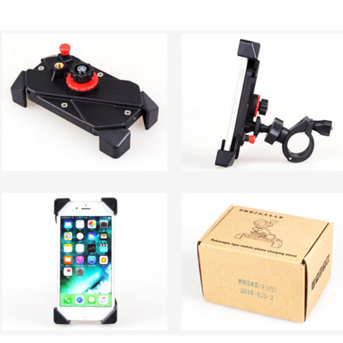 Phone Holder for Motorcycle Bike ATV Cell Phone GPS Handlebar Mirror Mount New - Picture 2 of 12