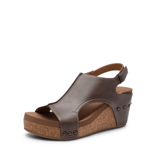 Women Wedge Sandals Open Toe Platform Cork Soles Summer Beach Walking Sandals - Picture 5 of 24