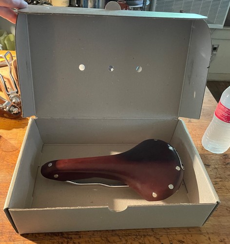 Brooks B15 Swallow Leather Bicycle Seat Saddle New - Picture 1 of 8