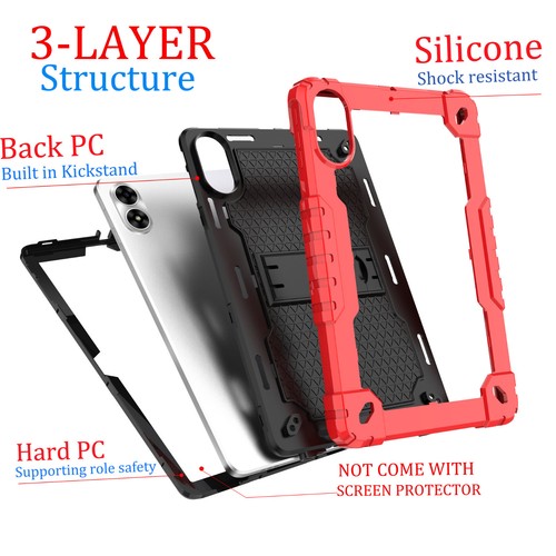 For Vortex BTAB10/Vortex CMG101 10.1 inch Tablet Case Hybrid ShockProof Kids - Picture 14 of 82