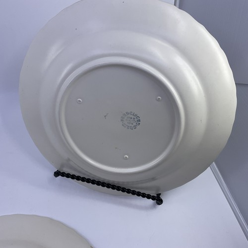 Franciscan Coronado Off White Matte 9 1/4” Plate / Luncheon Set Of 3 - Picture 8 of 8