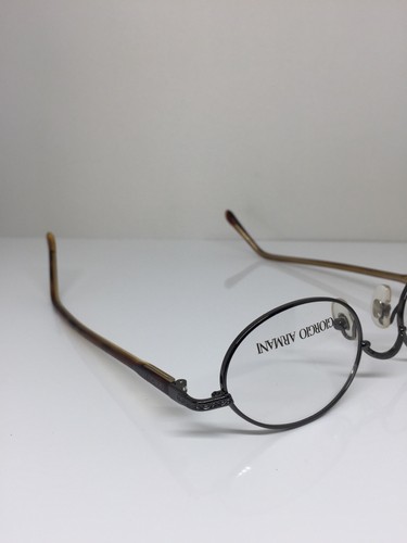 New Vintage Giorgio Armani 250 Eyeglasses GA 250 C. 976 Gunmetal 46-20mm Italy - Picture 12 of 12