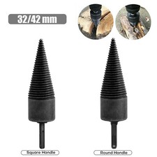 High Speed Twist Firewood Drill Bit Wood Splitter Screw Splitting Cone Tools