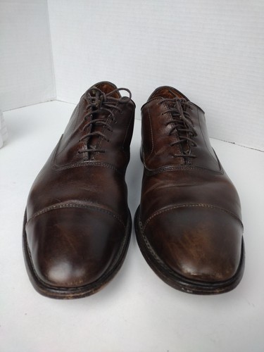Allen Edmonds 5845 Park Avenue? Cap-Toe Oxford Schuhe Braun Leder Größe 13 C - Bild 5 von 10