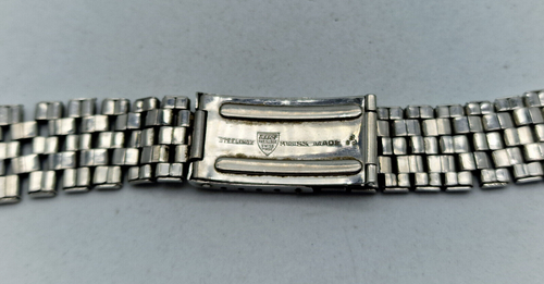 1960 VINTAGE 19 MM TISSOT GF GAY FRERES STAINLESS EXPANDING STRAP BRACELET /U005 - Bild 3 von 4