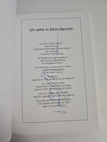 EB1367 Pflege dementer Menschen von Popp, Ingrid | zwei Beschmierte Seiten  - Bild 3 von 4