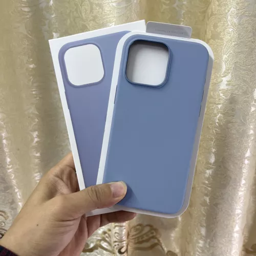 Custodia in silicone con cover MagSafe per iPhone 16 15 14 13 Pro Max 15 Plus 15 Pro - Foto 15 di 77