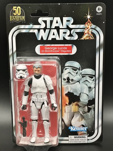 George Lucas Stormtrooper 50th Anniversary (Star Wars 6" Black Series) - NEW - Picture 1 of 2