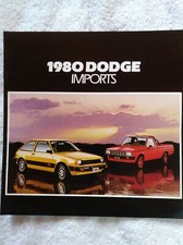 1980 Dodge Imports Sales Brochure Catalog    11-pages