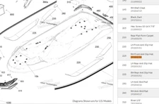 New OEM Sea-Doo PWC RH Front Anti-slip Mat - 291005350