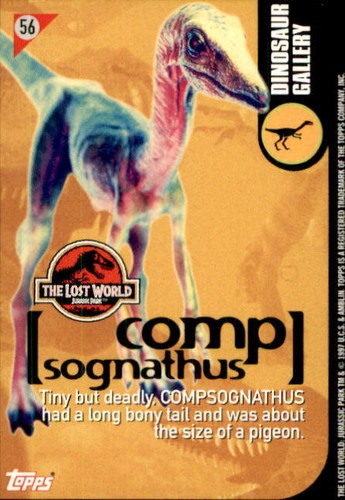 Jurassic Park The Lost World 1997 Topps Card Sticker Complete Your Set You Pick - Picture 101 of 155