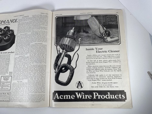 1920 Scientific American October 2 75th Anniversary Number Aviation Auto Ads - Picture 12 of 16