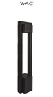 WAC Park 27" High Black LED Bollard Landscape Light
