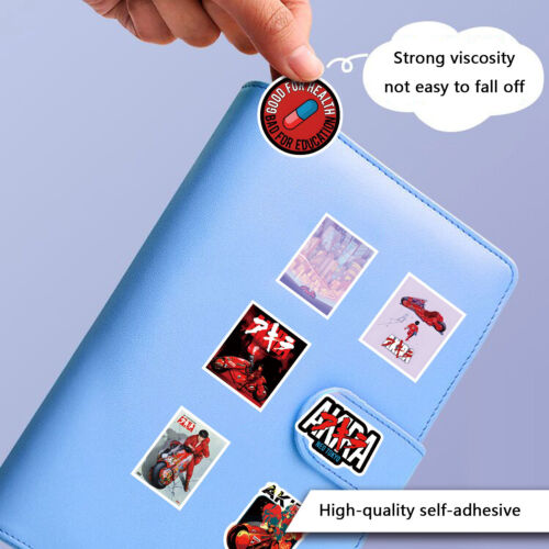 55Pcs Akira Sticker Cute Cartoon Anime Game for Kids Toddler Teens Laptop new - Picture 7 of 10