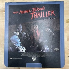 Making Michael Jacksons Thriller CED Disc Vestron Video for