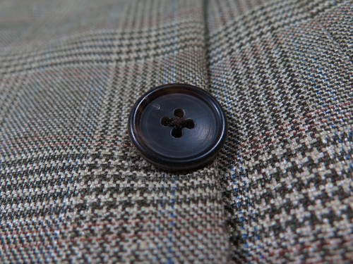 Belvest Mens Wool Silk Linen Glen Plaid Italian Blazer Jacket Sport Coat 46 R - Picture 12 of 16