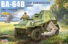 Heavy Hobby Lanmo MM35003 1/35 Soviet BA-64B Full Interior Light Armored  Car