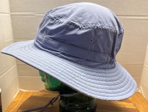 Columbia Unisex Erwachsene Größe Busch/Boonie Stil Hut blau OSFM KINN CINCH SEHR GUTER ZUSTAND #19 - Bild 2 von 3