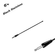 31/" Black Spring Stainless AM//FM Antenna Mast Fits 1992-2008 Ford F150