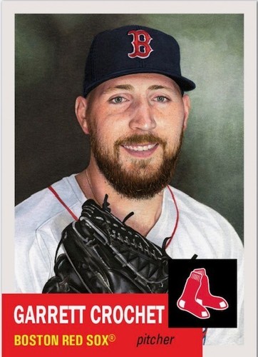 Topps Baseball MLB Living Set Card Boston Red Sox Garrett Crochet #842