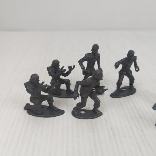 Lot of 10 Vintage MPC Marx US Civil War Soldiers Grey Blue Army Men Figures - Picture 2 of 19