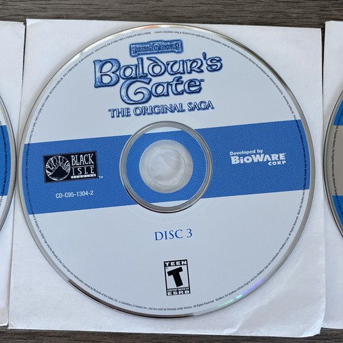 The Baldur's Gate The Original Saga (PC, 2001) CD-ROM Game - Picture 3 of 5