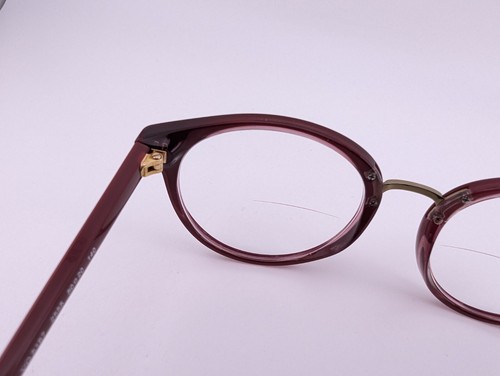 Vogue Eyeglasses, Frames Only, VO5167 2555, 50-20-140, Plastic, Red, Round - Picture 10 of 14