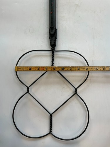 Vintage Rug Beater Wire Wood Primitive Country Farm Antique 27" - Picture 7 of 7