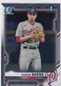 2021 BOWMAN CHROME 1ST RC DUSTIN SAENZ WASHINGTON NATIONALS FIRST ROOKIE GE-3820