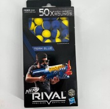 Nerf Rival 50X Team Blue High Impact Rounds Team Blue NEW