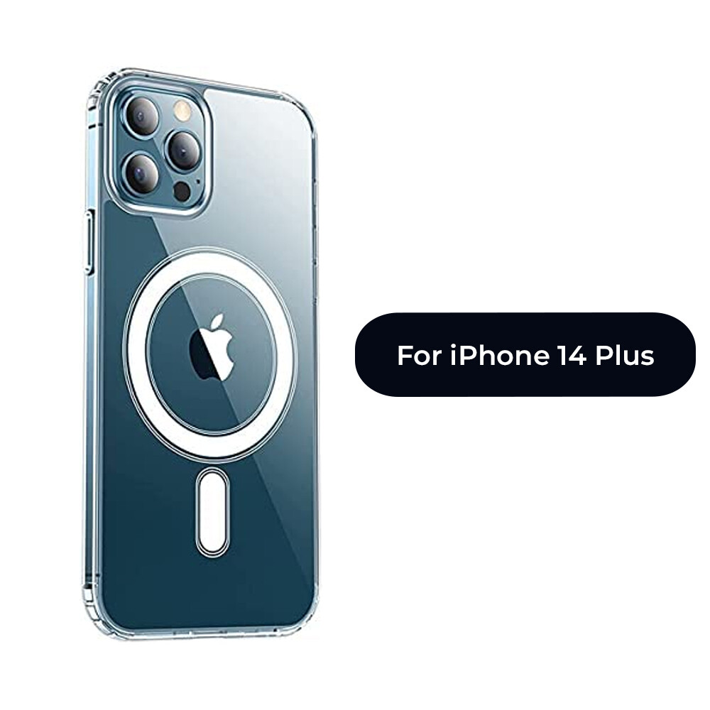 Magnetic Clear Case For Apple iPhone 14 13 12 11 Pro Max Plus Mini Shockproof - Picture 19 of 28