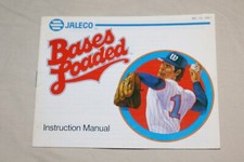 Authentic Nintendo NES Bases Loaded Instruction Manual ONLY