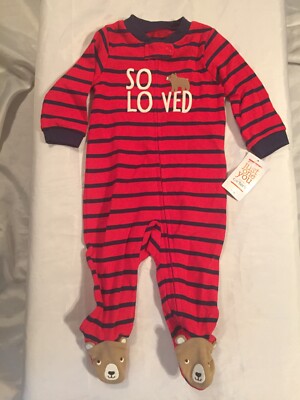 Carter/'s just one you Bear in Car boy sleeper 3 mo