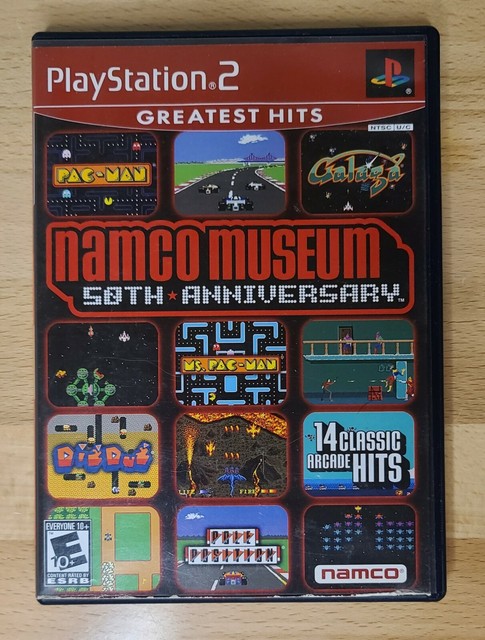 namco museum namco museum 50th anniversary ps2 namco museum namco museum 50th anniversary ps2